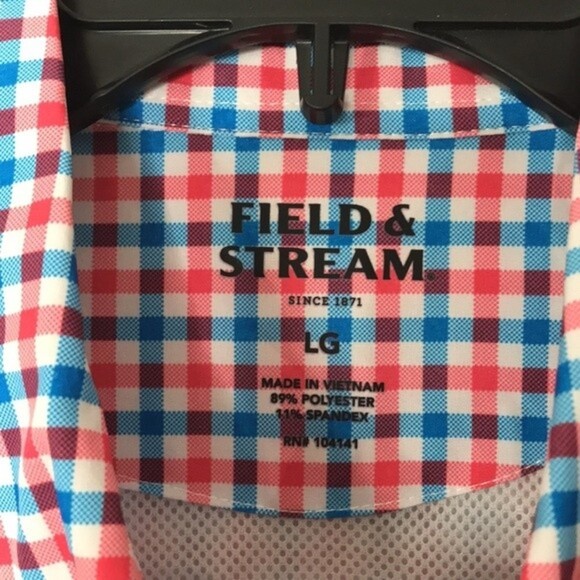 Field & stream deep runner stretch button down long sleeve shirt size large - Picture 7 of 12